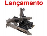 Placa PCI-E 2 Seriais + 1 paralela