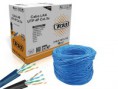 Cabo de Rede 4 Pares UTP CAT5E Azul Caixa 305 Metros